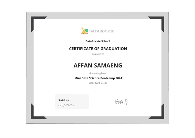 Certificate 11